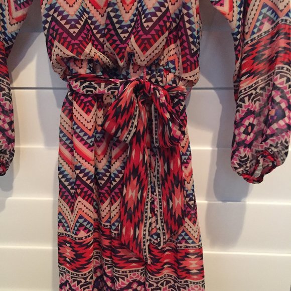 Speechless Chevron Dress - Picture 2 of 7